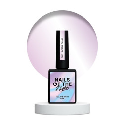 Гель Nails Of The Night Bottle Gel Shell 02 з пензликом з ліловим втиранням 10 мл
