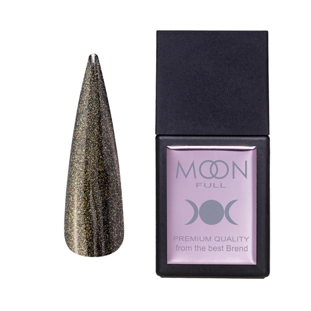 Топ для гель-лака без липкого слоя Moon Full Amazing Top Shimmer SH03 с жемчужно-золотым шиммером 12 мл