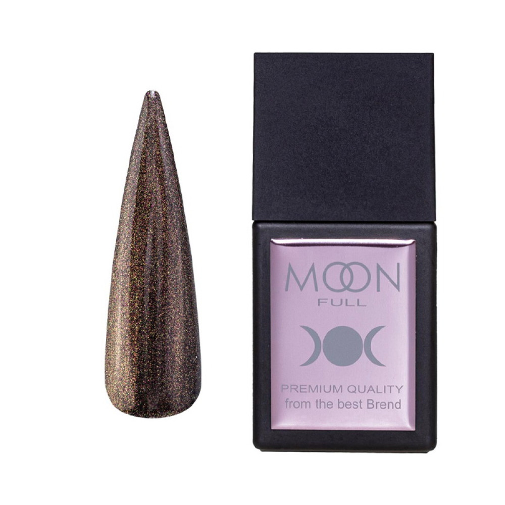 Топ для гель-лака без липкого слоя Moon Full Amazing Top Shimmer SH04 с жемчужно-бронзовым шиммером 12 мл