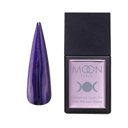 Топ для гель-лака без липкого слоя Moon Full Amazing Top Shimmer SH09 с фиолетовым шиммером 12 мл