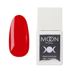 Рідкий гель Moon Full Liquid Builder Gel BG35 для зміцнення та моделювання яскравий червоно-теракотовий 15 мл