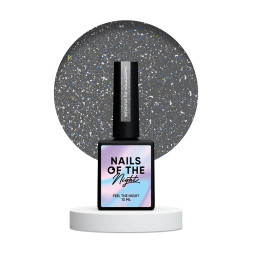 Топ світловідбиваючий без липкого шару Nails Of The Night Reflective Top Holographic голографічний. 10 мл