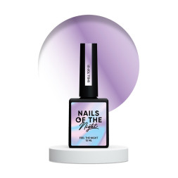 Топ жемчужный без липкого слоя Nails Of The Night Shell Top 01 с лиловой втиркой. 10 мл