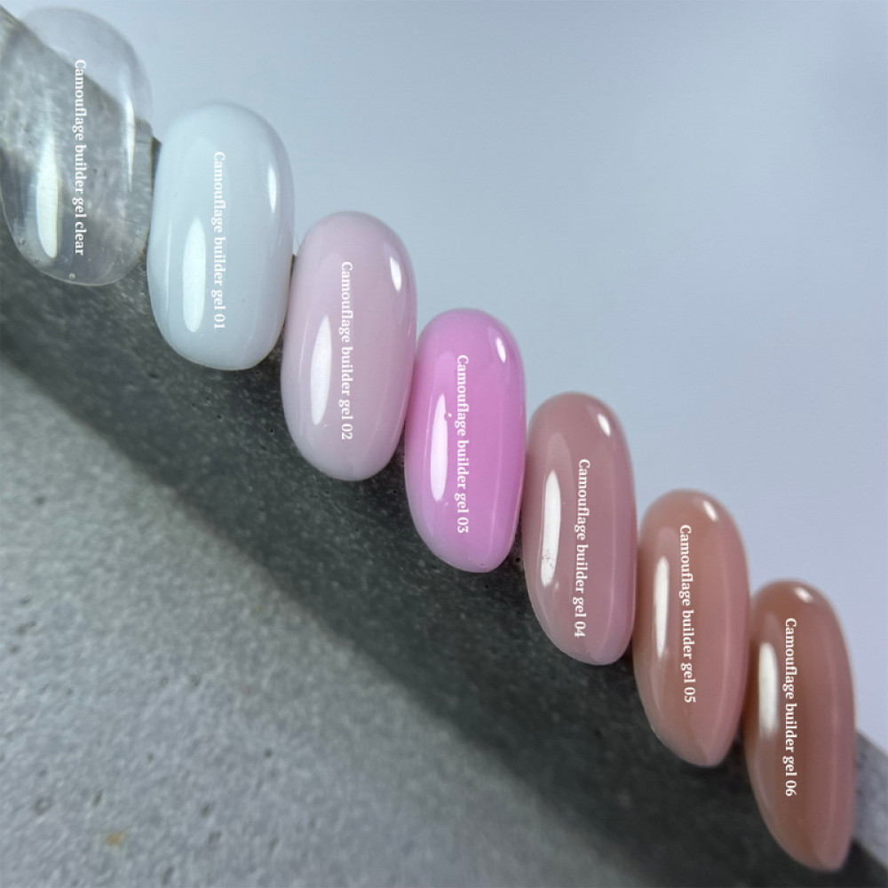 Гель строительный камуфлирующий Nails Of The Day Builder Gel Camouflage 03 розовый 30 мл