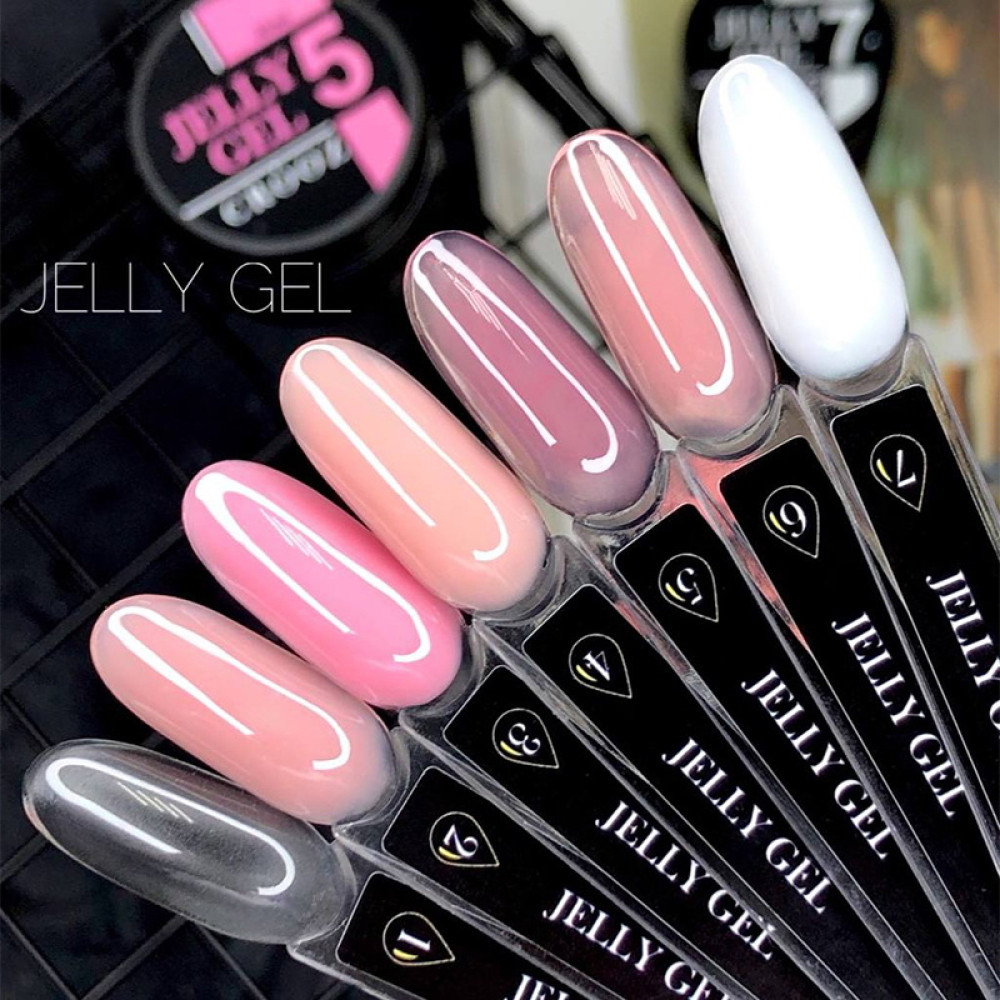 Гель-желе строительный Crooz Jelly Gel 07 молочный 30 мл