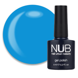 Гель-лак NUB 013 Pool Party синий. 8 мл