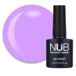 Гель-лак NUB 016 The Color Purple фіалковий. 8 мл