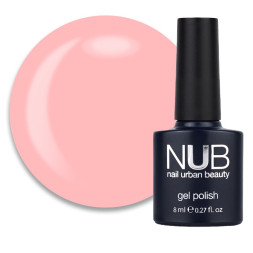 Гель-лак NUB 049 Lovely Peach приглушенный лососево-розовый. 8 мл