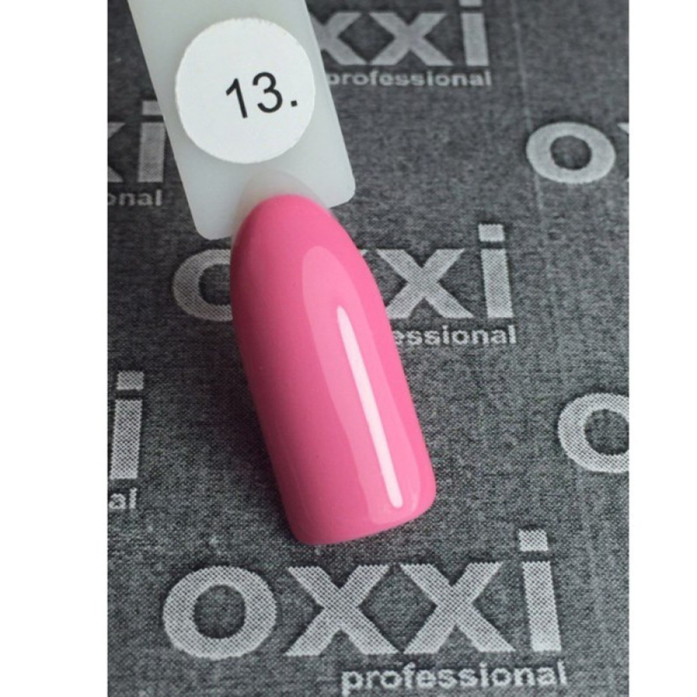 Гель-лак Oxxi Professional 013 бледный розовый. 10 мл