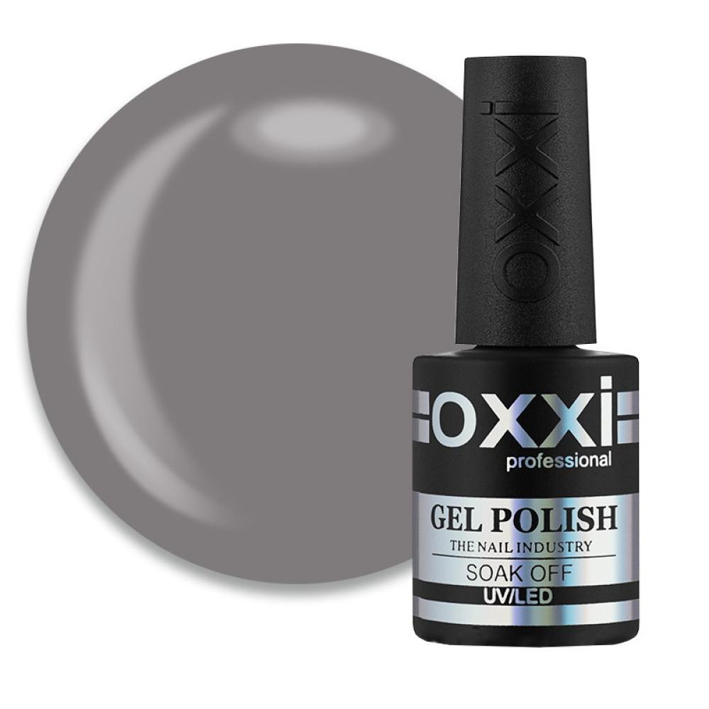 Гель-лак Oxxi Professional 027 світлий коричнево-сірий. 10 мл