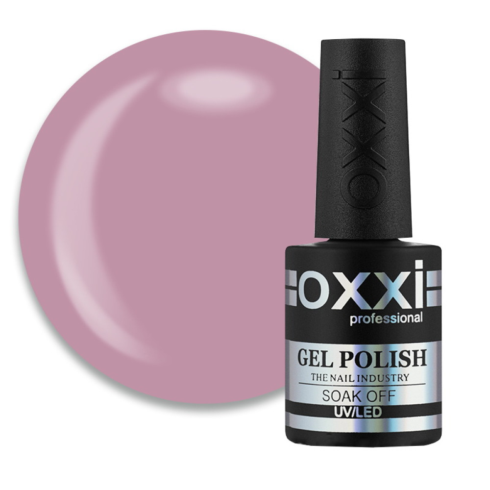 Гель-лак Oxxi Professional 038 пастельний бежево-рожевий. 10 мл