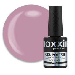 Гель-лак Oxxi Professional 038 пастельний бежево-рожевий. 10 мл
