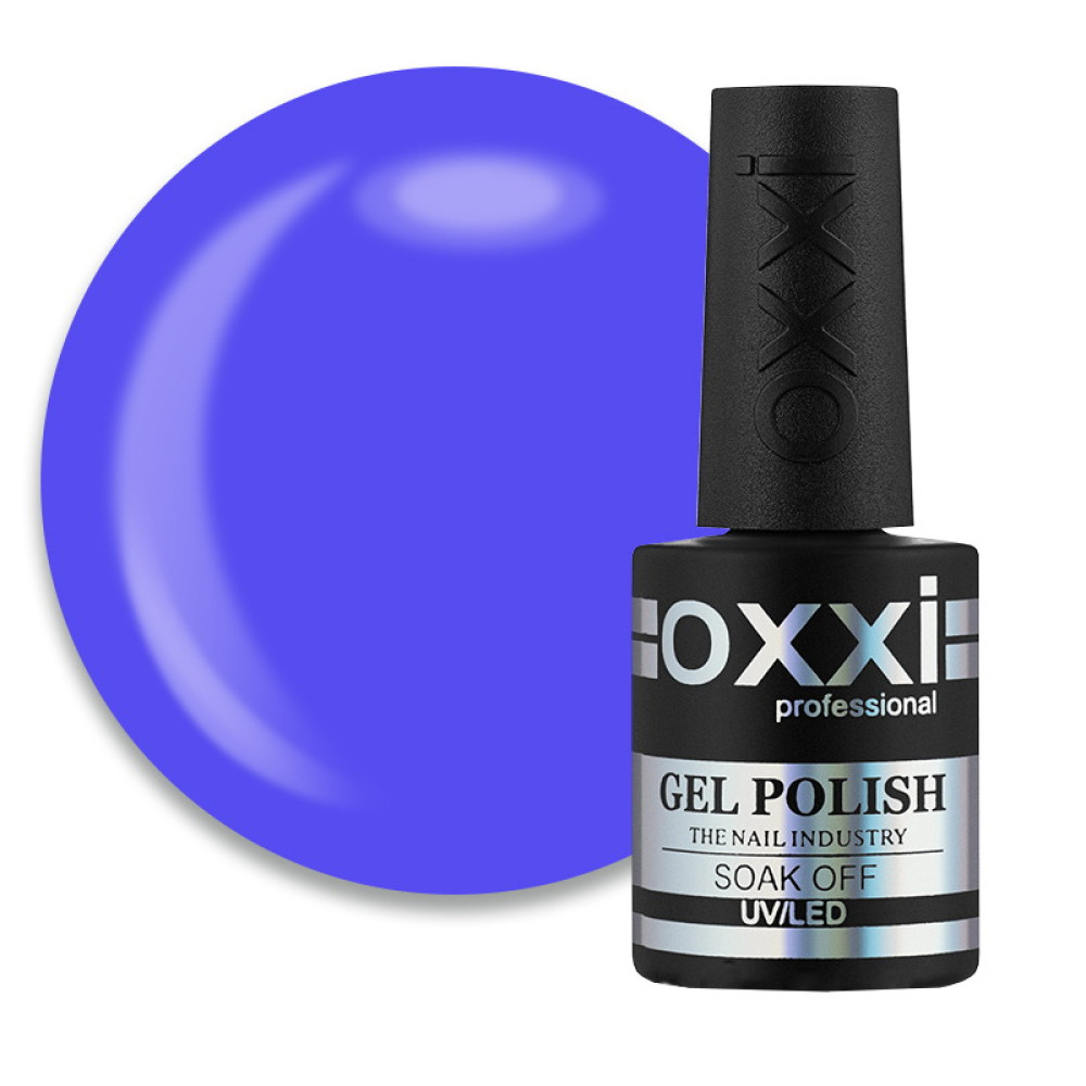 Гель-лак Oxxi Professional 052 светлый сине-фиолетовый. 10 мл