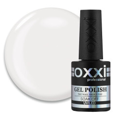 База камуфлирующая для гель-лака Oxxi Professional Cover Base Coat 005 молочно-белый. 10 мл