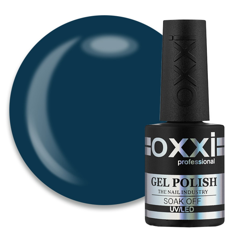 Гель-лак Oxxi Professional 270. цвет изумрудный. 10 мл
