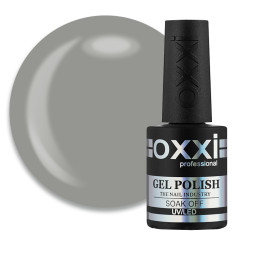 Гель-лак Oxxi Professional 273. цвет серый. 10 мл