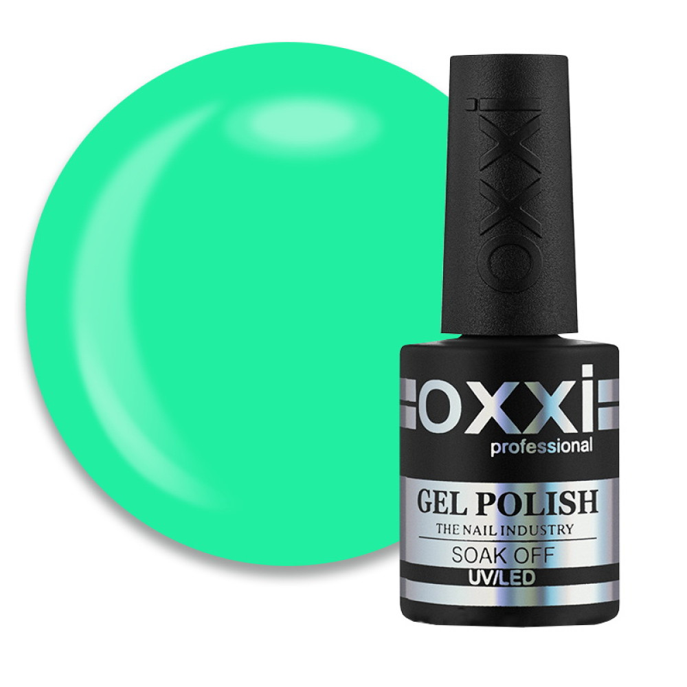 Гель-лак Oxxi Professional 367 светлый зеленый. 10 мл
