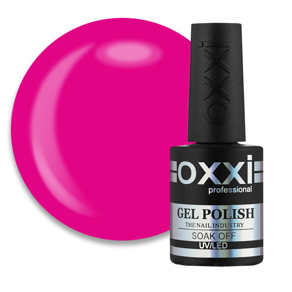 База цветная Oxxi Professional Summer Base 002. цветочно-розовый неон. 10 мл