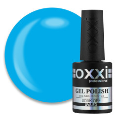 База цветная Oxxi Professional Summer Base 006. голубой. 10 мл