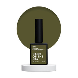 Гель-лак Nails Of The Day Lets Special Pantone2024/3 хаки 10 мл