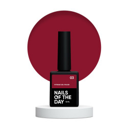 Гель-лак Nails Of The Day Kupidon Vitrage 03 бордо 10 мл