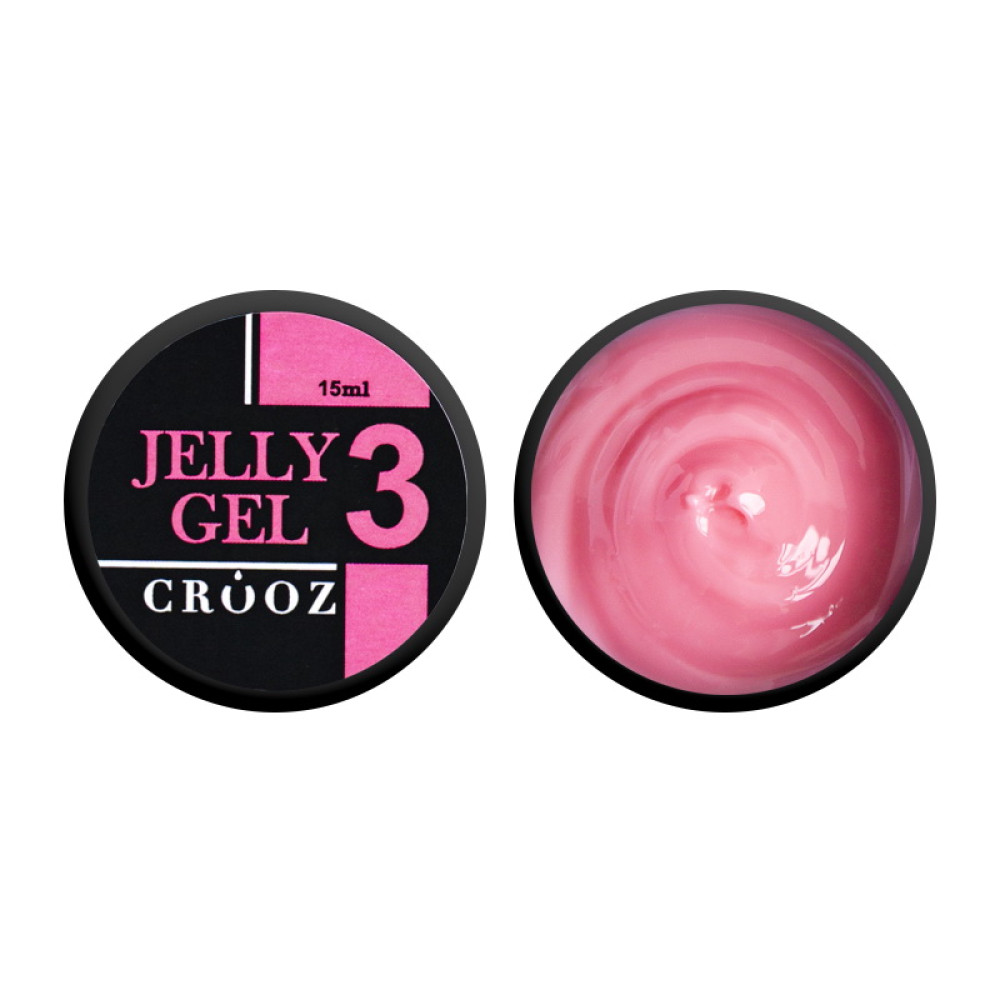 Гель-желе строительный Crooz Jelly Gel 03 розовый 15 мл
