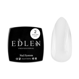 Гель-желе строительный Edlen Professional Jam Gel 02 Milky молочный 15 мл
