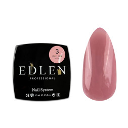 Гель-желе строительный Edlen Professional Jam Gel 03 Pink розовый 15 мл