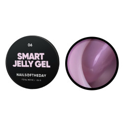 Гель-желе строительный Nails Of The Day Smart Jelly Gel 06 лилово-розовый 15 мл