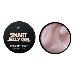 Гель-желе будівельний Nails Of The Day Smart Jelly Gel 09 молочно-бежевий 15 мл