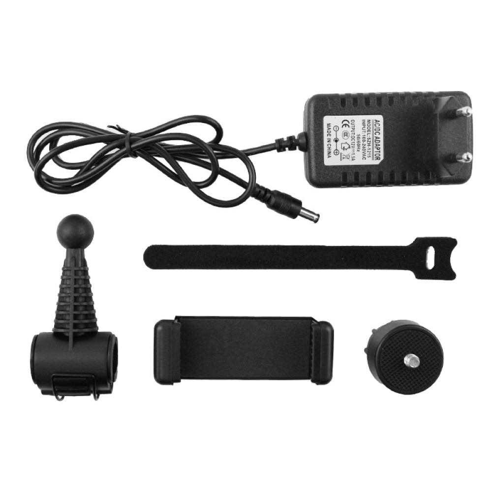 Лампа безтіньова настільна Global Fashion LED Smart Moon Light HD-M3X на струбцині зі штативом і регулюванням світла 20 Вт колір ч