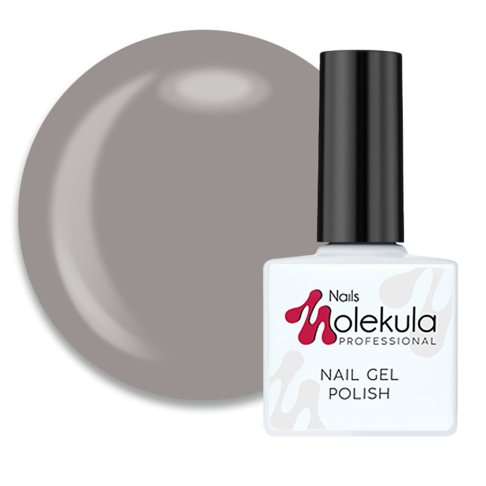 Гель-лак Nails Molekula 157 серый. 11 мл