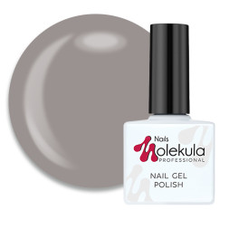 Гель-лак Nails Molekula 157 серый, 11 мл