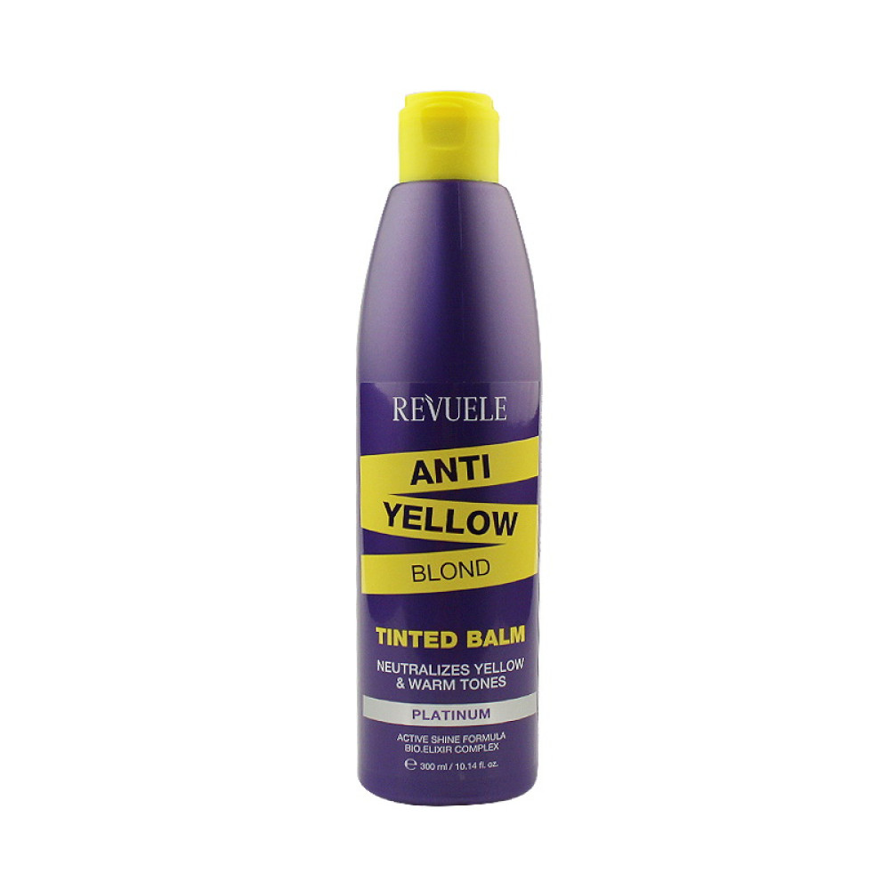 Бальзам для волосся Revuele Anti Yellow Tinted Balm з антижовтим ефектом. 300 мл