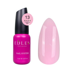 База цветная Edlen Professional Base Colored 13. Barbie розовый. 9 мл