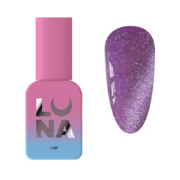 База камуфлирующая Luna Cat Eye Base 08 цветочный фиолетовый 13 мл