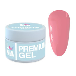 Гель для наращивания Luna Premium Gel 14 розовый персик 15 мл
