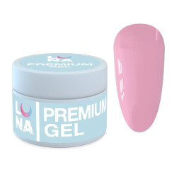 Гель для наращивания Luna Premium Gel 15 розовая роза 15 мл