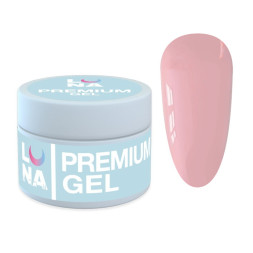 Гель для наращивания Luna Premium Gel 20 изысканный розовый 15 мл