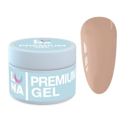 Гель для наращивания Luna Premium Gel 25 абрикосовый беж 15 мл