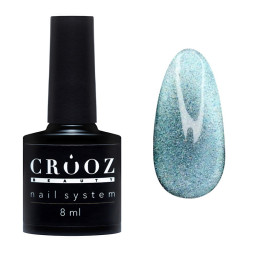 Гель-лак Crooz Cat Eye Sunshine 05 голубой с шиммером 8 мл