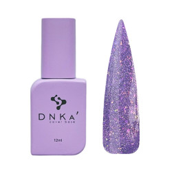 Гель-лак DNKa Polish Gel Spalah 0103. сиренево-фиолетовый с цветными блестками. светоотражающий. 12 мл