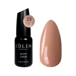 Гель-лак Edlen Professional 023 бежева троянда. 9 мл