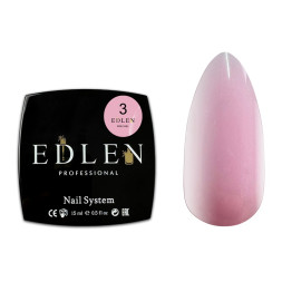 Полігель Edlen Professional Poly Gel 03. рожевий. 15 мл