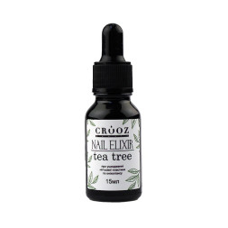 Засіб для нігтів та шкіри Crooz Nail Elixir Tea Tree для лікування оніхолізису з олією чайного дерева. 15 мл