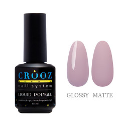 Рідкий полігель Crooz Liquid Polygel 08 бежевий нюд 15 мл