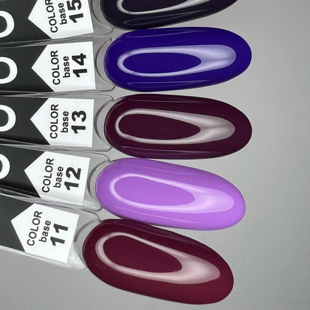 База цветная Oxxi Professional Color Base 012. насыщенный фиолетовый. 10 мл
