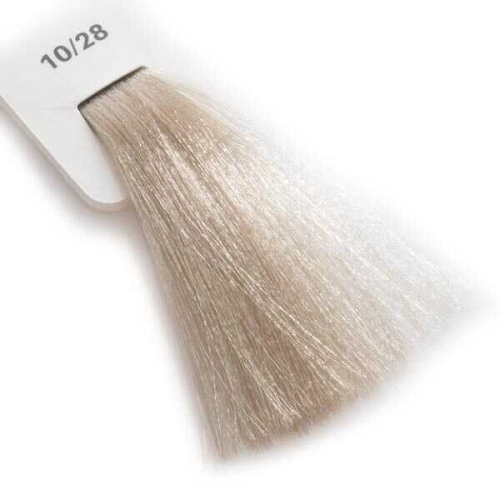 Крем-краска для волос Lisap LK Creamcolor OPC 10/28. ультрасветлый блондин жемчужно-пепельный. 100мл