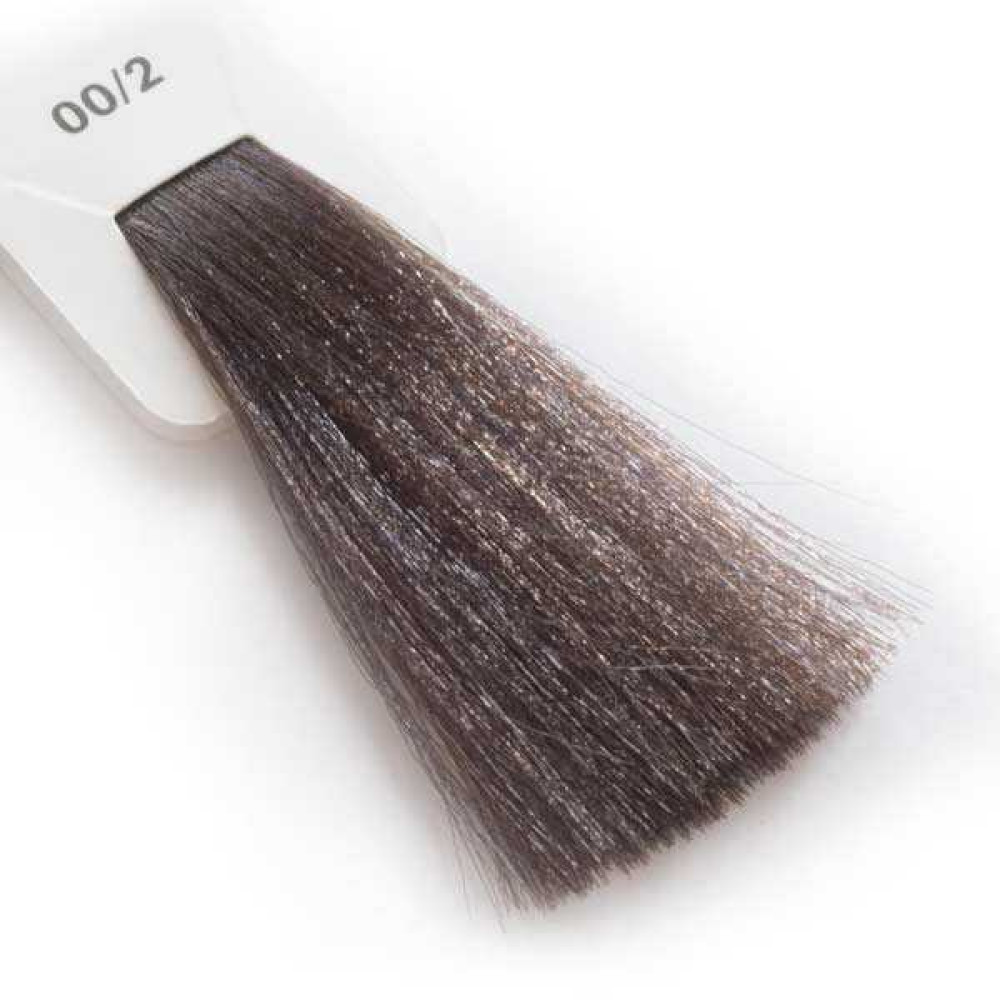 Крем-краска для волос Lisap LK Creamcolor OPC 00/2. микстон пепельный. 100 мл