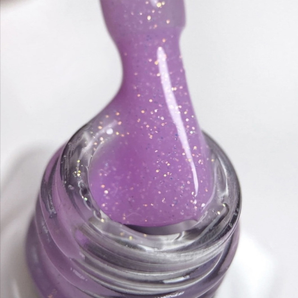 Гель-лак Nails Molekula Insta I06 лилово-фиолетовый со сверкающими шиммерами. 6 мл